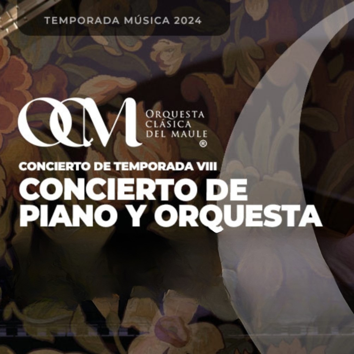 CONCIERTO DE ORQUESTA Y PIANO 2024