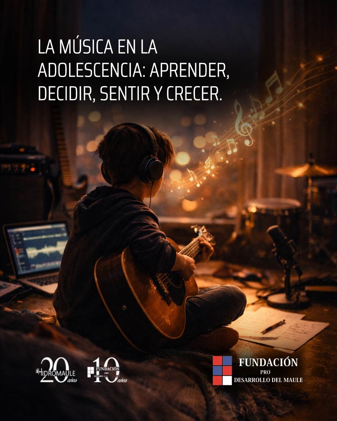 LA MÚSICA EN LA ADOLESCENCIA APRENDER, DECIDIR, SENTIR Y CRECER. LA MÚSICA EN LA ADOLESCENCIA APRENDER, DECIDIR, SENTIR Y CRECER.