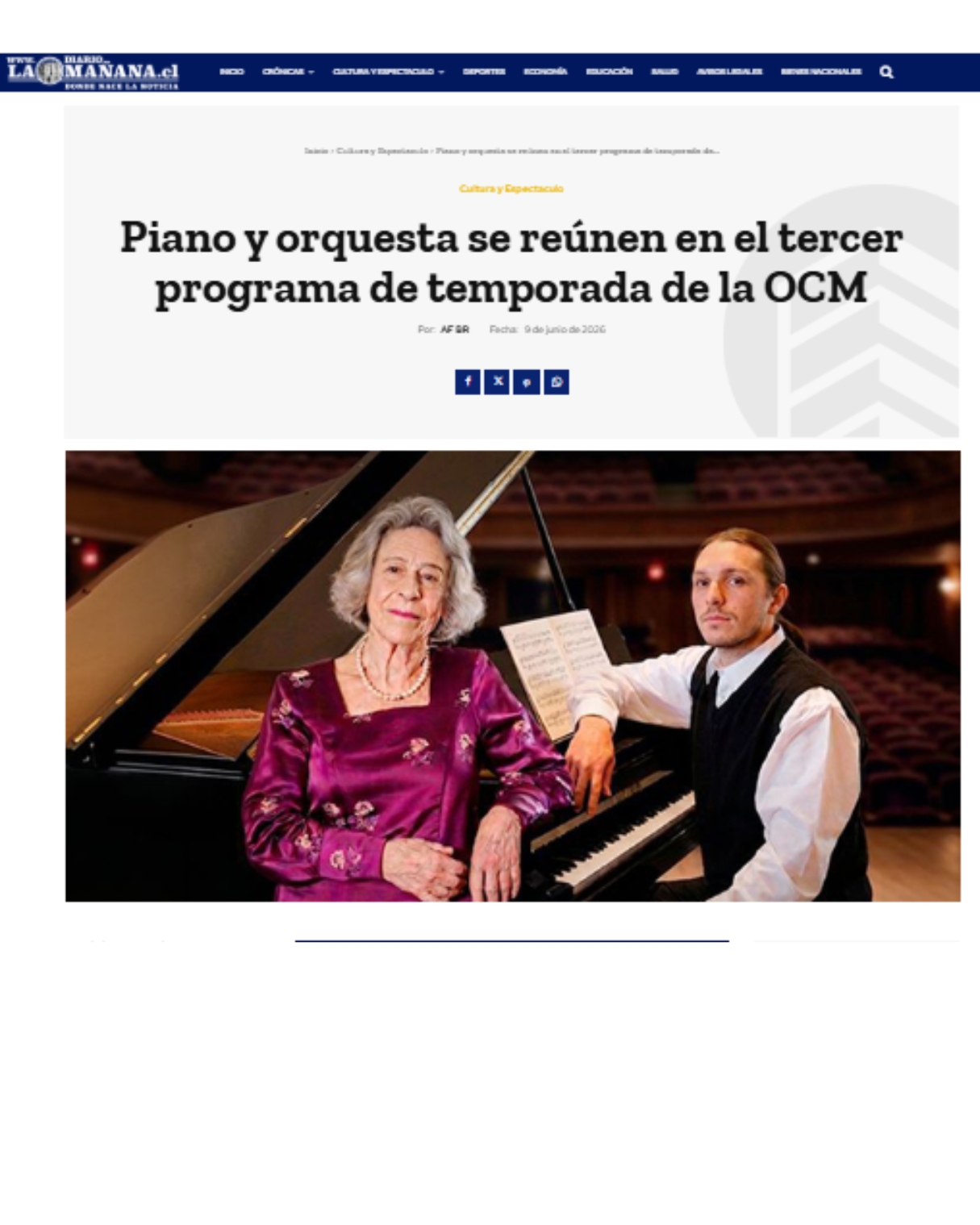 DIARIO LA MAÑANA