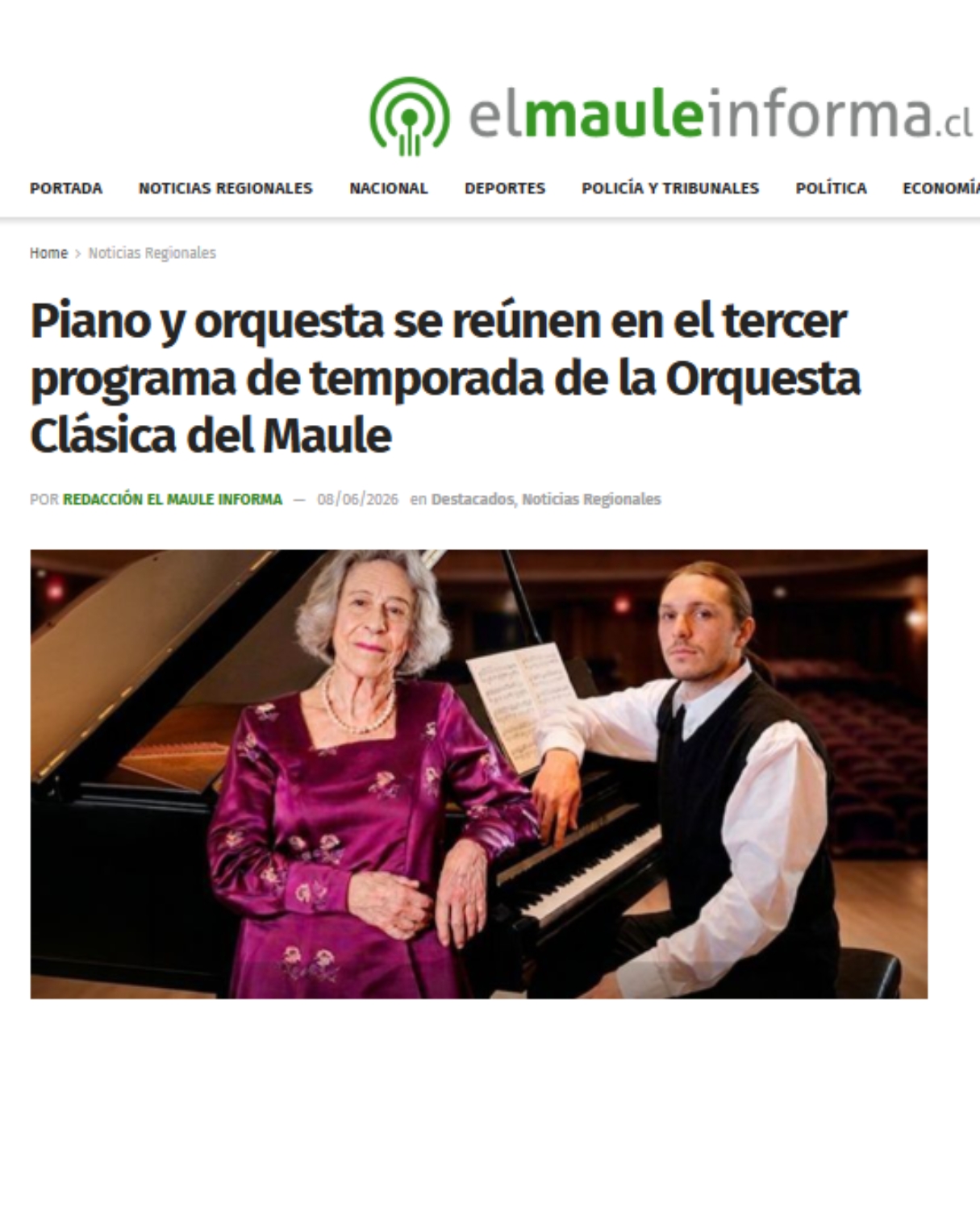 EL MAULE INFORMA