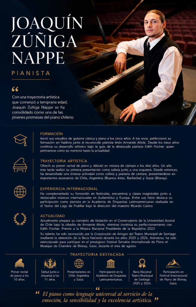 JOAQUÍN ZÚÑIGA NAPPE - PIANISTA