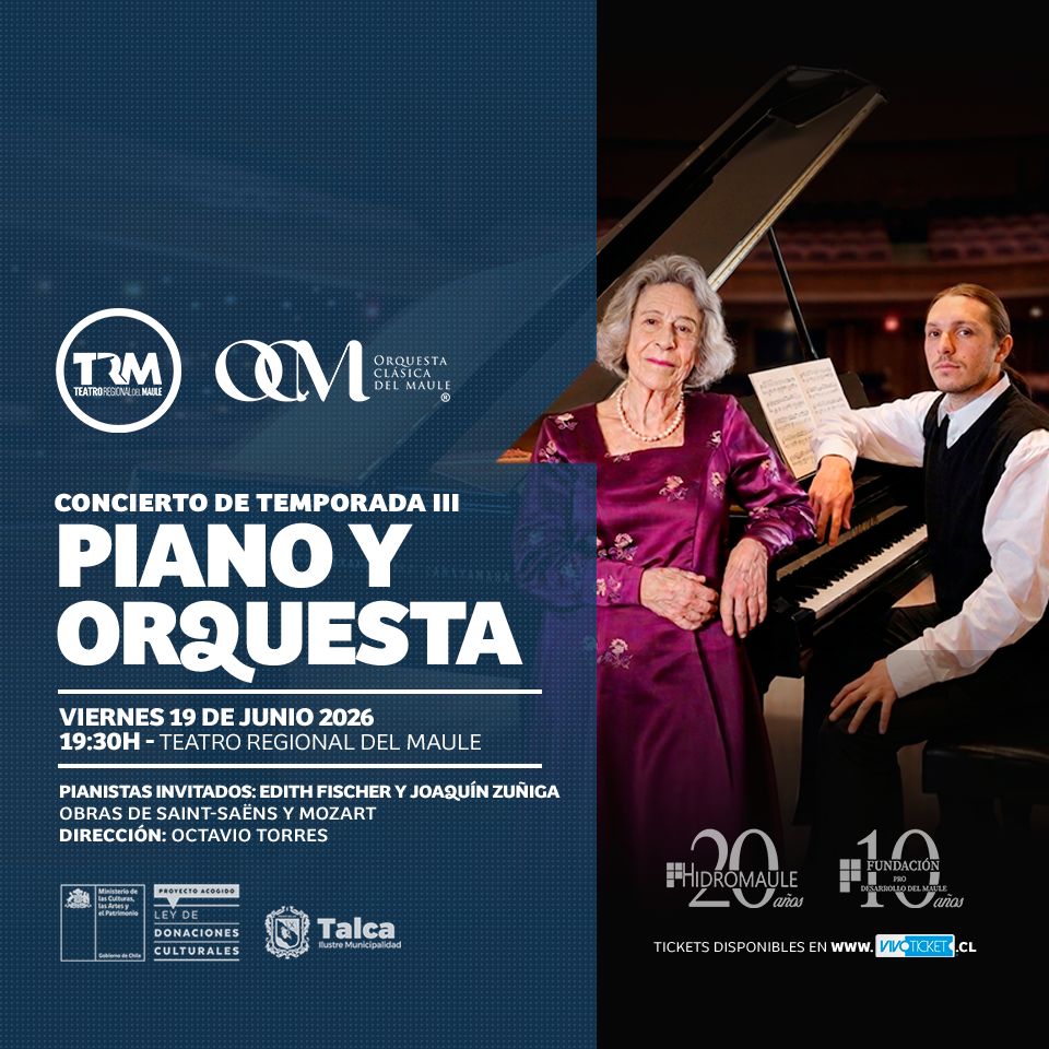 Concierto de Temporada III Piano y Orquesta